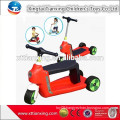 2015 New Model Japanese Wholesale Cheap High Quality Adjustable Slipping Foldable Three Wheel Kids Two Footed kick Scooter